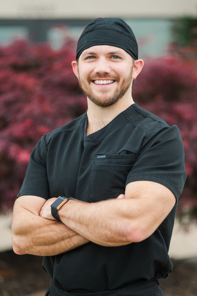 Dr. Henley with Anchored Dental Implants